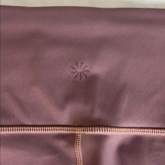 Athleta Pink High-Waisted Leggings with Stretchy Performance Fabric - Picture 2 of 4